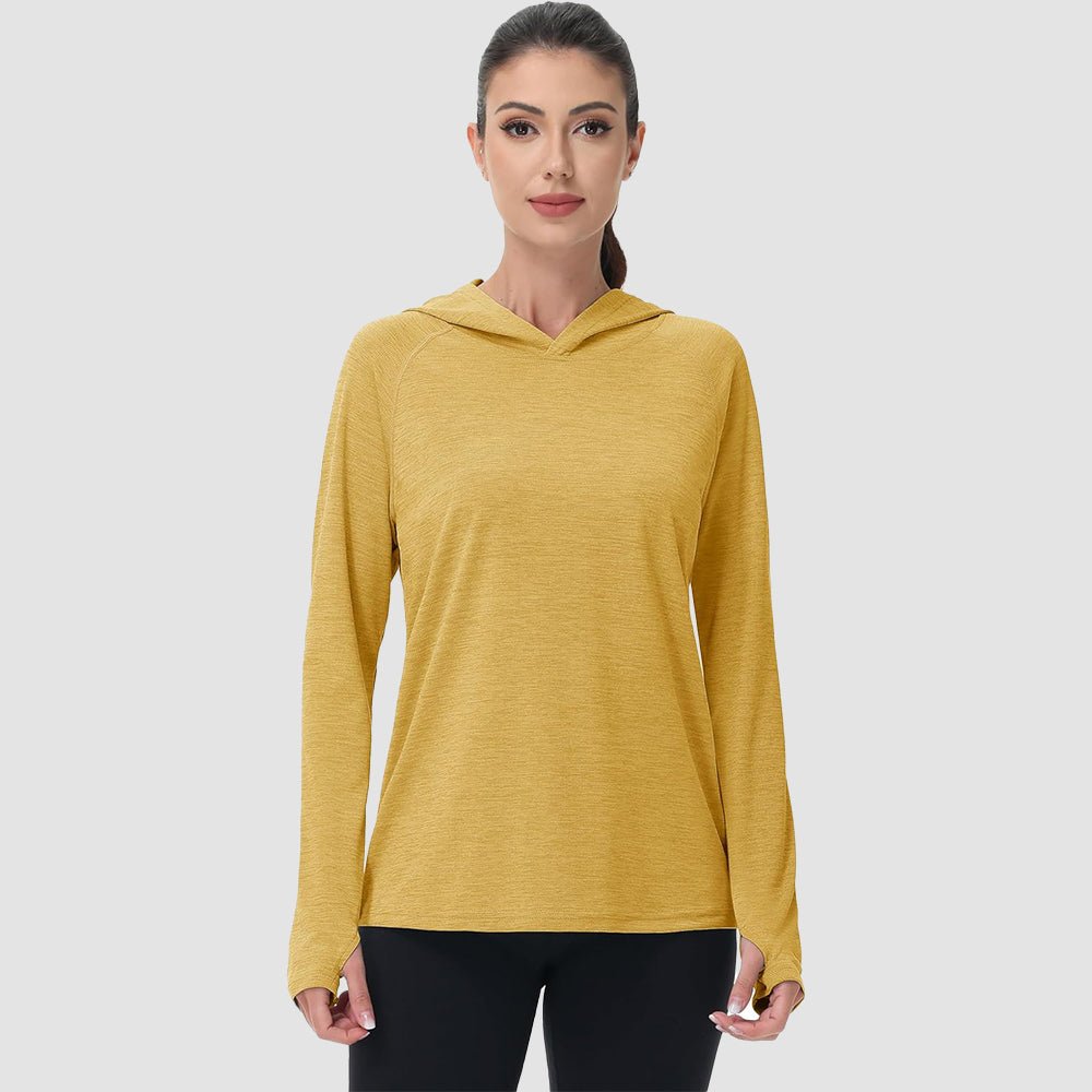 Women's Mint Hoodie UPF 50+ Sun Protection Shirt with Thumb Hole