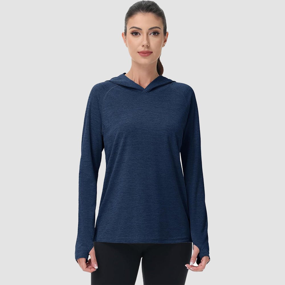 Women's Mint Hoodie UPF 50+ Sun Protection Shirt with Thumb Hole