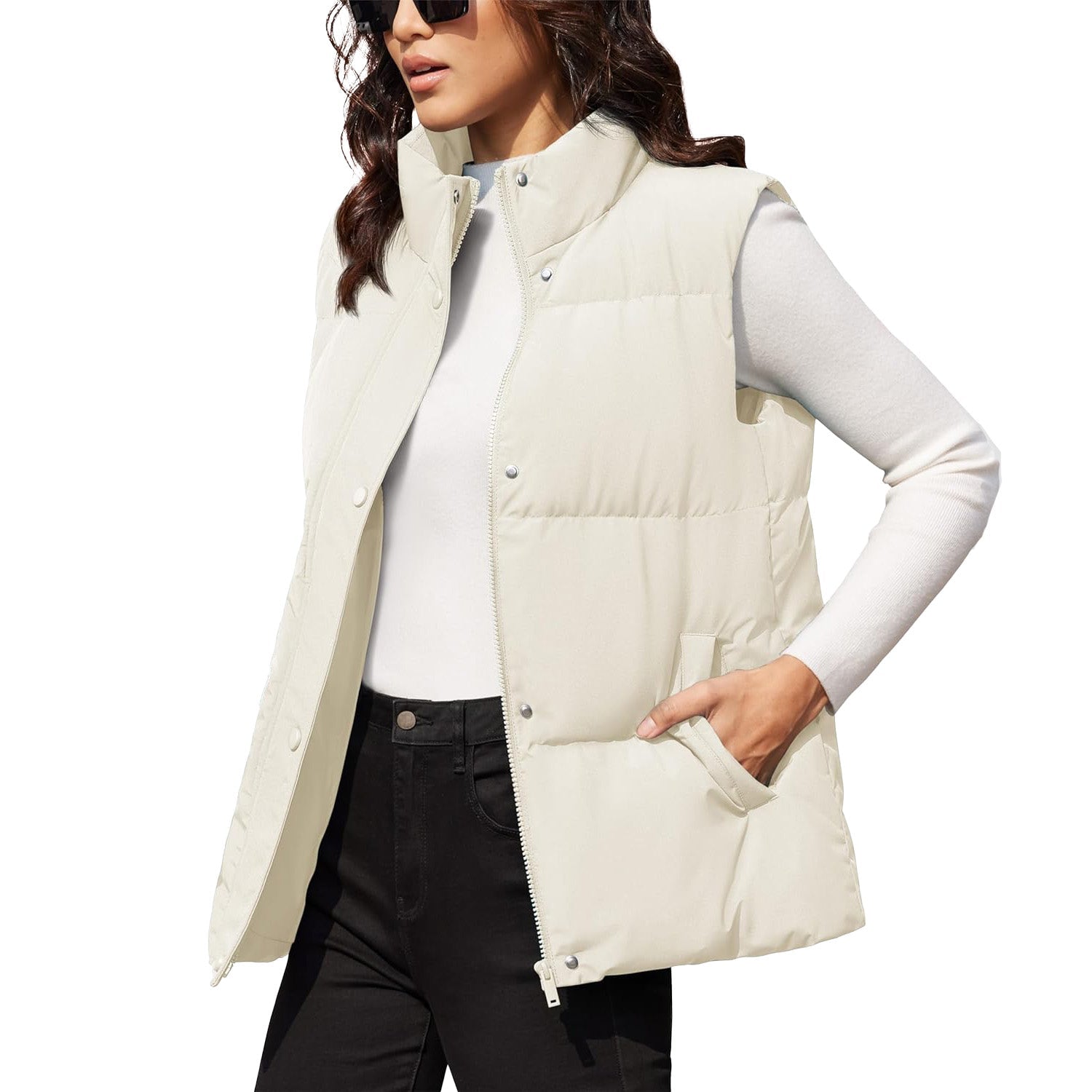 Women's Oversized Puffer Vest