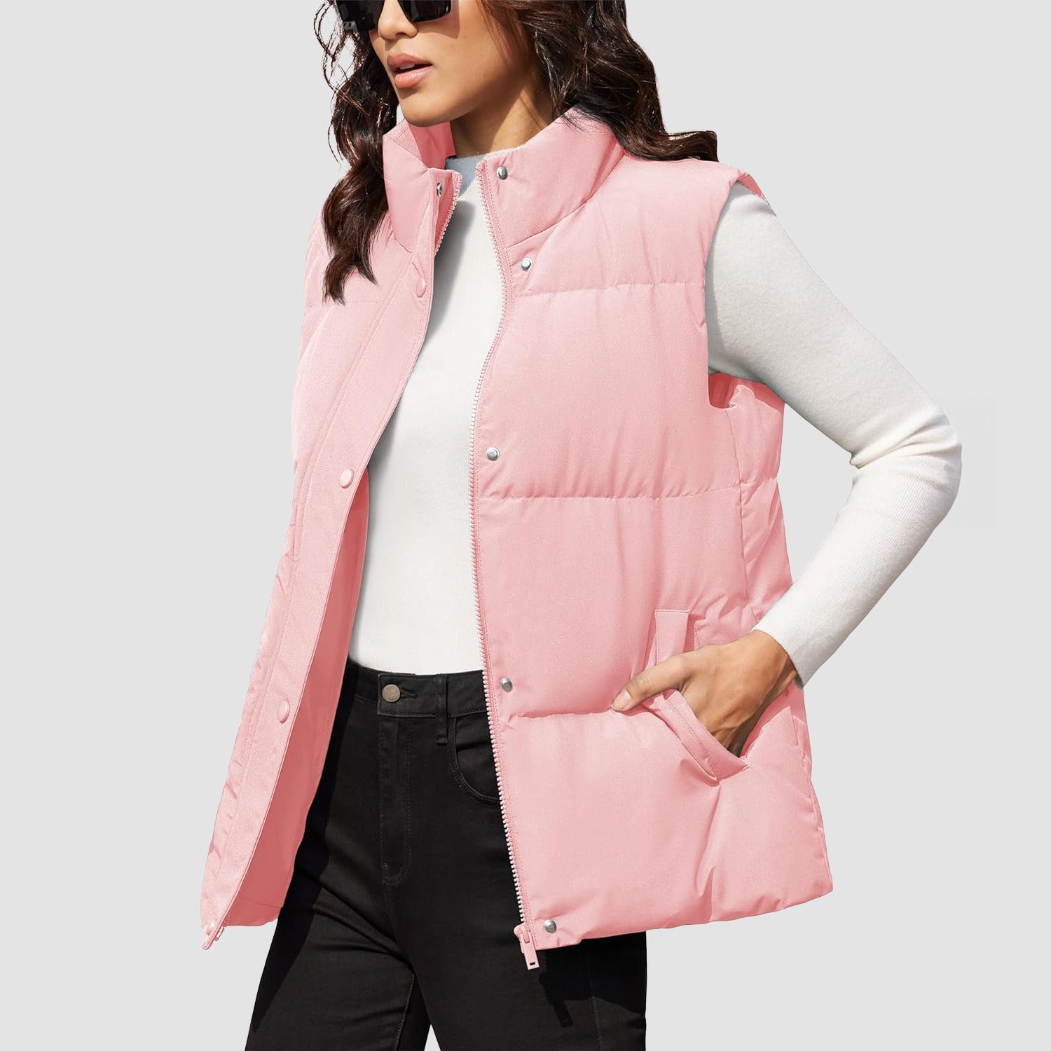 Women's Oversized Puffer Vest