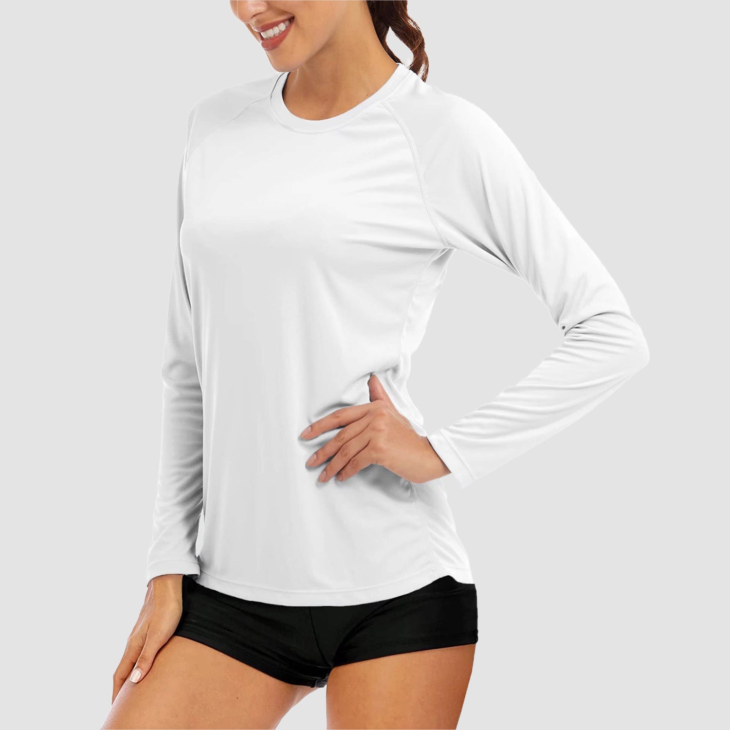 Women's UPF 50+ Long Sleeve Sun Protection Shirt for Outdoors