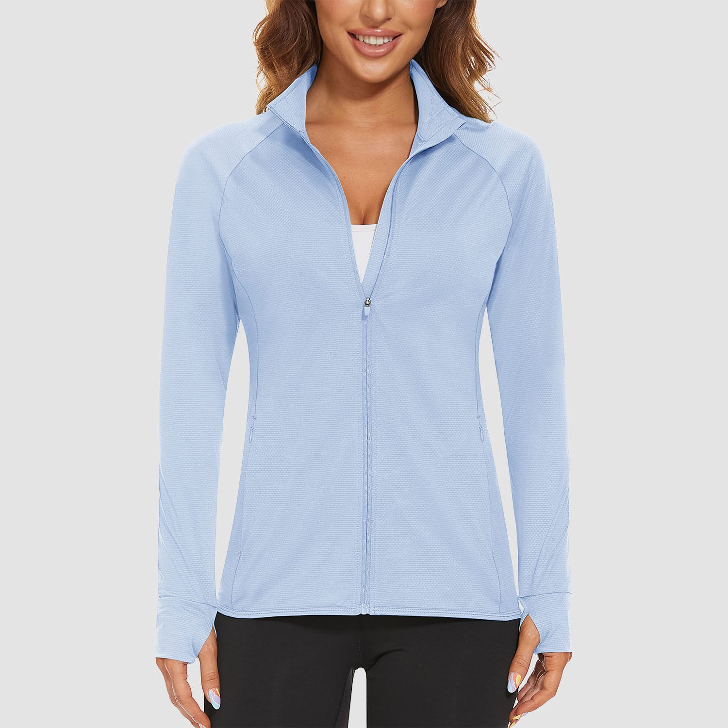 Women's UPF 50+ Sun Protection Tennis Jacket Long Sleeve
